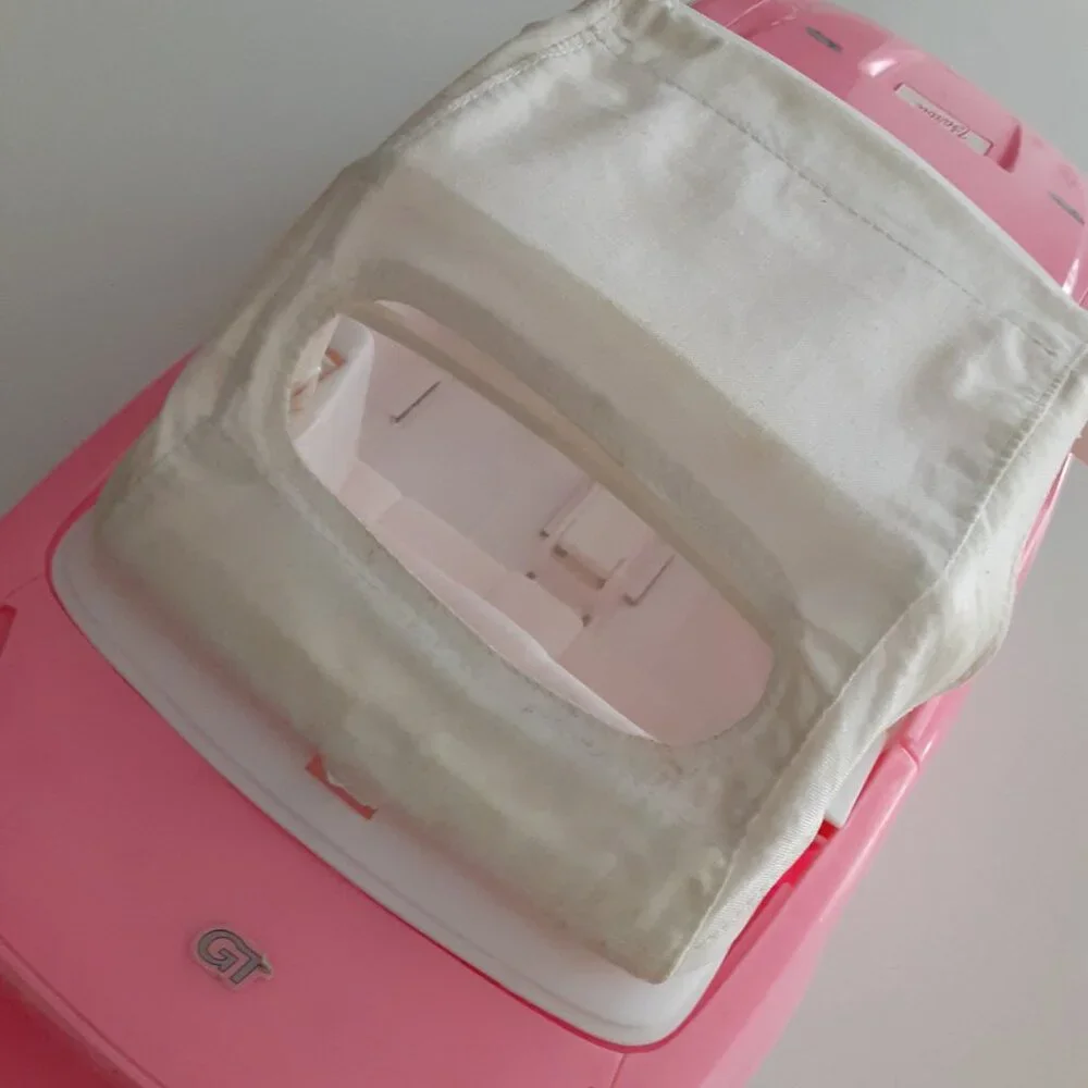 Pink BARBIE Convertible Toy Car